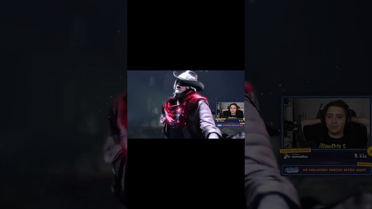 Alanzoka reagindo ao Dante dançando Michael Jackson 