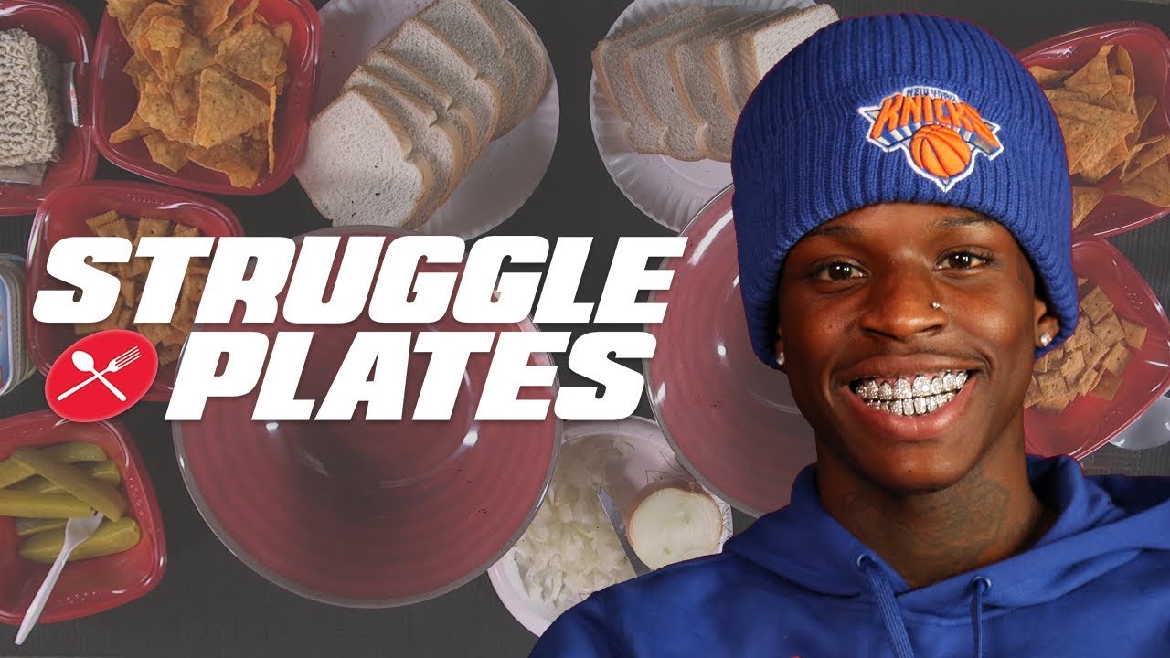 Quando Rondo Makes His Own Casserole With Sardines, Ramen Noodles, Pickles | Struggle Plates