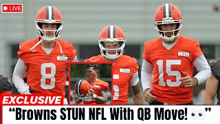 BREAKING: Andrew Berry Names Shedeur Sanders QB2 Over Dillon Gabriel — Haters LOSING IT!