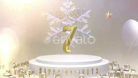 New Year Countdown HD [ Royalty Free After Effects Video Templates Stock Footage ] with m3m music