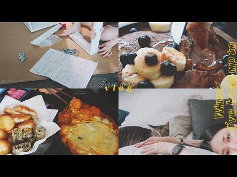 (sub) What I&amp;#39;ve been up <strong>to</strong> ; 요즘 일상 vlog #03 🍽 <strong>이케아</strong> 가구조립, 두찜 로제닭발, 바나나팬케이크, 샌드위치
