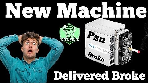 Iceriver.io Sends Broken Asic Crypto Mining Machine! Asic Issues! Problems Issues.