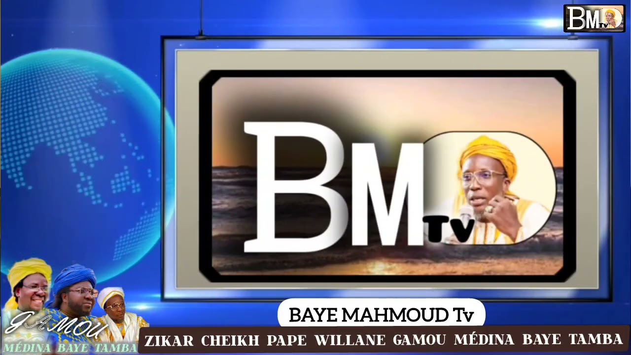 🟡⚪⚫ ZIKAR CHEIKH PAPE WILLANE GAMOU MÉDINA BAYE TAMBA avec BAYE MAHMOUD Tv 📸🎥🎦📺