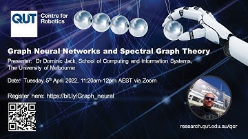 Graph Neural Networks and Spectral Graph Theory- QCR Seminar Series- 4 April 2022-  Dominic Jack