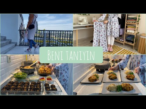 BENİ TANIYIN🌱KİM BU MERVLOG ? HAKKIMDA MERAK EDİLEN HER ŞEY🌷AKŞAM YEMEĞİ MENÜSÜ | PANTOLON DİKİMİ