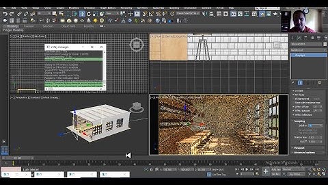 3DsMax Tutorials, Learn 3D Modeling  & Texturing a Restaurant Interior from Scratch in 3dsmax (P7)