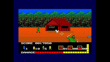 Operation Wolf - Master System Actual Hardware