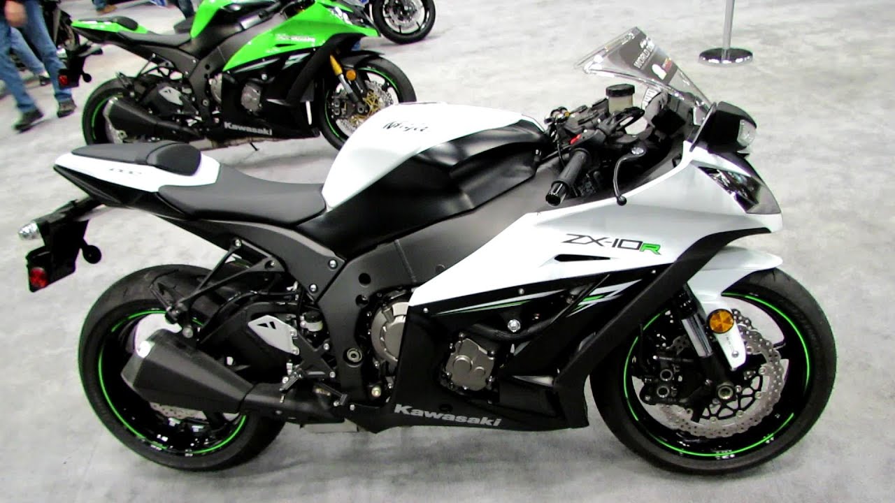 España Sin sentido Florecer 2014 Kawasaki Ninja ZX-10R Walkaround - 2013 NY Moto Show - YouTube