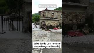 Vistas a Soba desde el alto de Los Tornos y desde Mogosa (Herada). CasasdeSoba
