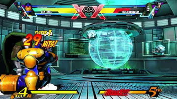 UMvC3 Sentinel Heavy Human Catapult Combo