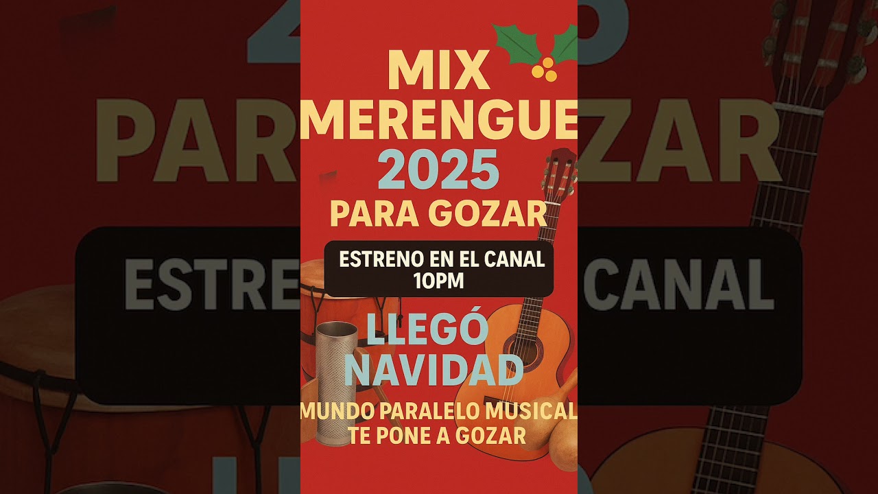 Merengues Para gozar y disfrutar estas navidades -Las canciones que no pueden #musica #merengue2025