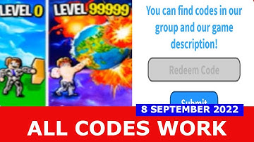 *ALL CODES WORK* [🔱HEAVEN] Strong Ninja Simulator ROBLOX | September 8, 2022