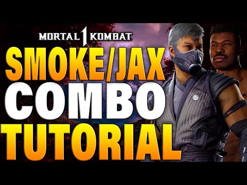 Mortal Kombat 1 Smoke Combos Jax Kameo - Mortal Kombat 1 Smoke Jax Combo Tutorial
