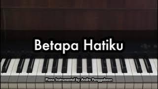 Betapa Hatiku - Rendy Aprilio | Piano Karaoke by Andre Panggabean
