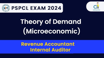 PSPCL Exam 2024 | RA / IA | Economics | Theory of Demand Microeconomic | Micro Course | by abhipedia
