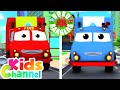 Frank, who am I? | Road Rangers Car Car Videos | Vehicle Rhymes from Kids Channel