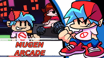 Mugen Arcade Mode with BoyfriendFNF
