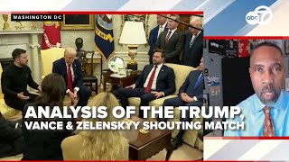 Analysis of the Trump, Vance and Zelenskyy heated exchange