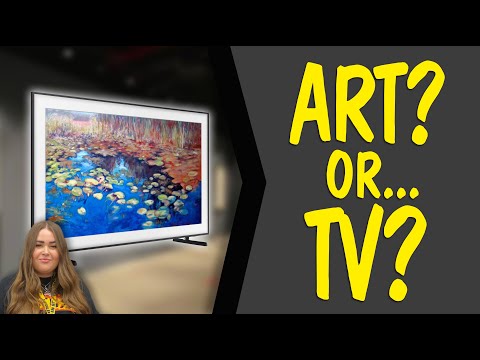 Art or a TV? - Samsung's The Frame 2022 - JB Hi-Fi