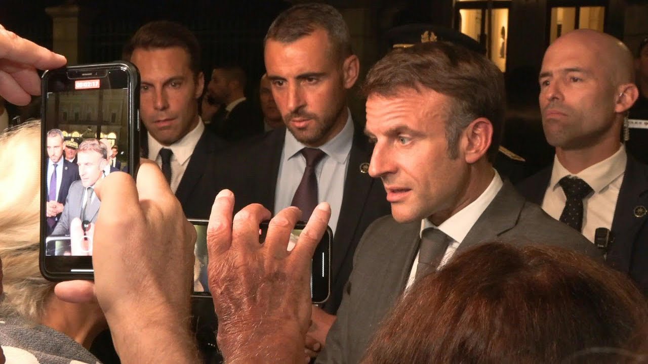 Emmanuel Macron arrive en Corse pour une visite de deux jours | AFP Images