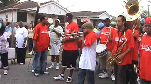 Rebirth Brass Band playing 'A.P. Tureaud' at the P...