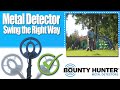 Metal Detecting How to Swing a Metal Detector Correct Swing Method