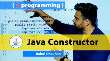Java Constructor | Rahul Chauhan | INCAPP