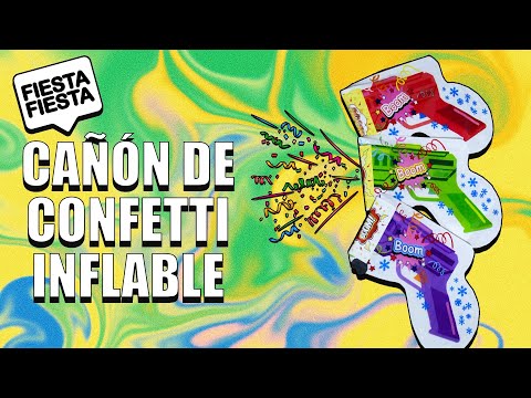 CAÑÓN DE CONFETTI INFLABLE - ¿Cómo usarlo? Cañones de pétalos: la mejor opción para tus celebraciones