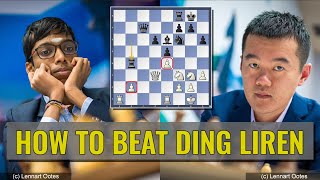 How to beat a World Champion | Ding Liren vs Praggnanandhaa | Tata Steel 2024