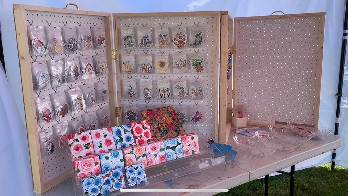 EARRING DISPLAY CARD DIY FOR CRAFT FAIRS 