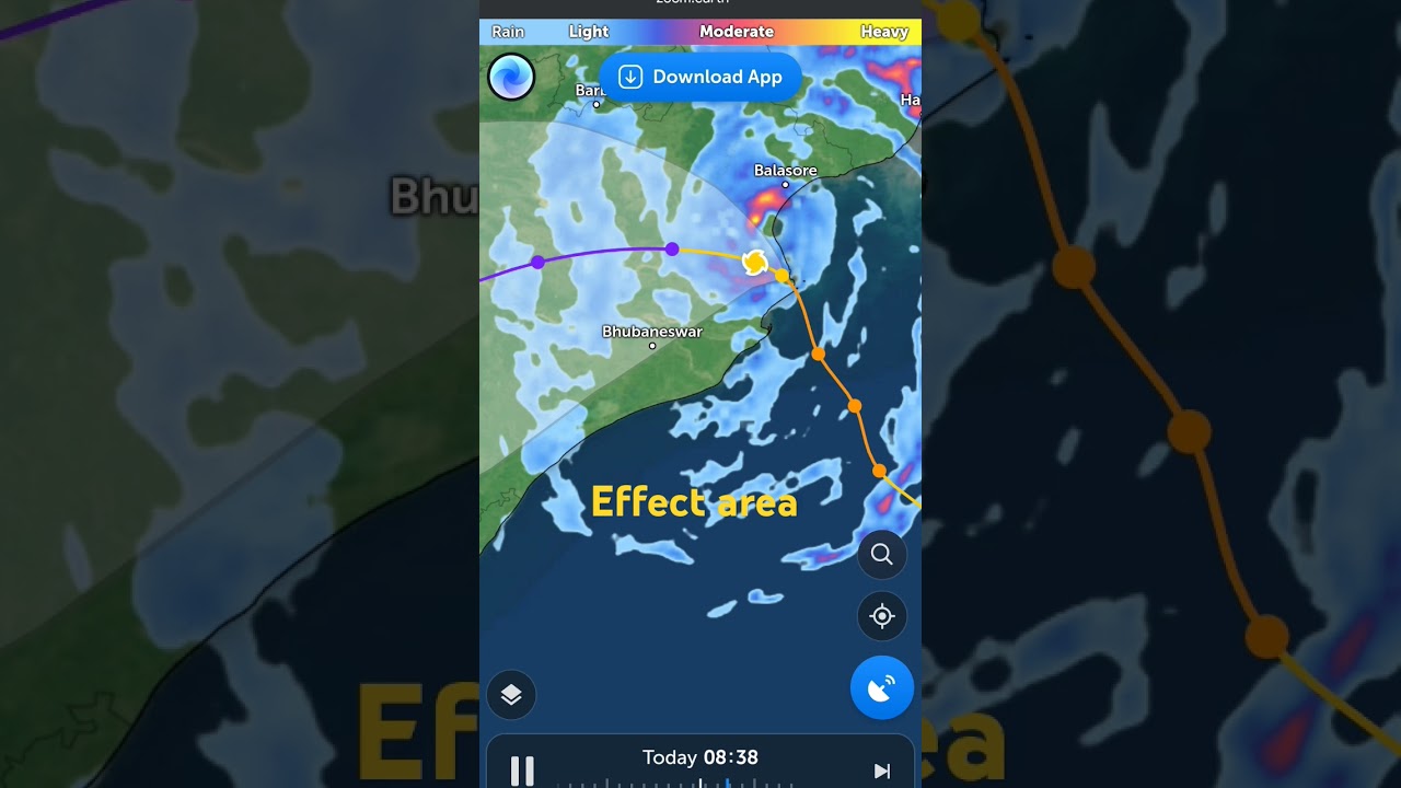 #storm #odisha, DANA...