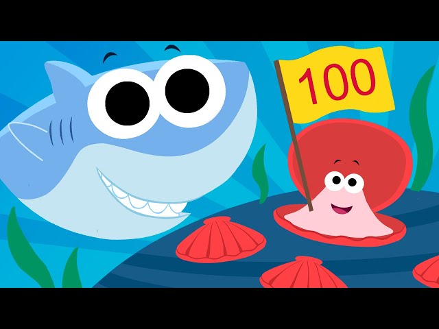 Let's Count To 100 | ft. Finny the Shark | Super Simple Songs class=