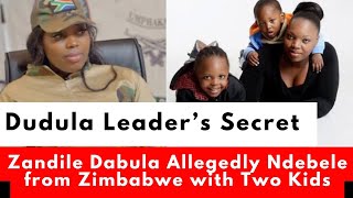 Rumours Claim Dudula Leader Zandile Dabula Is Ndebele From Zimbabwe With Two Children