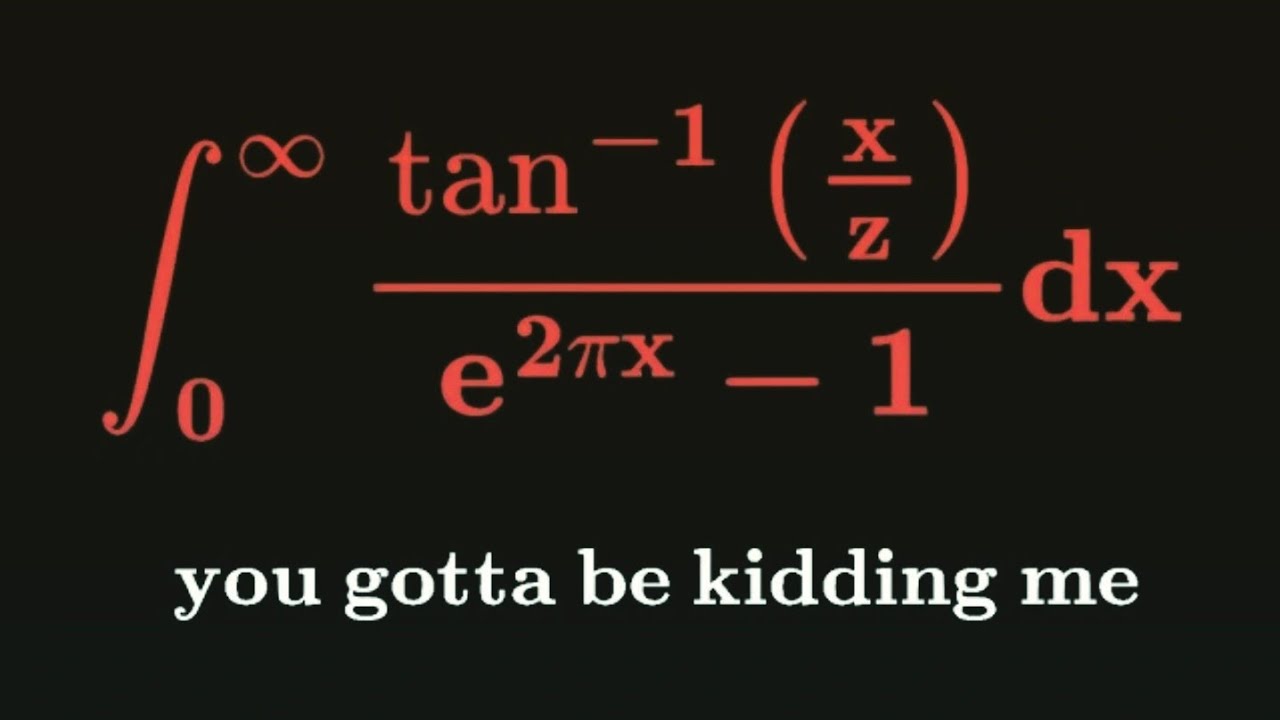 Binnet's 2nd integral formula - YouTube
