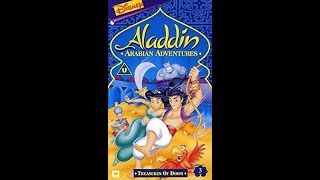 Opening to Aladdin: Treasures of Doom UK VHS (1995)