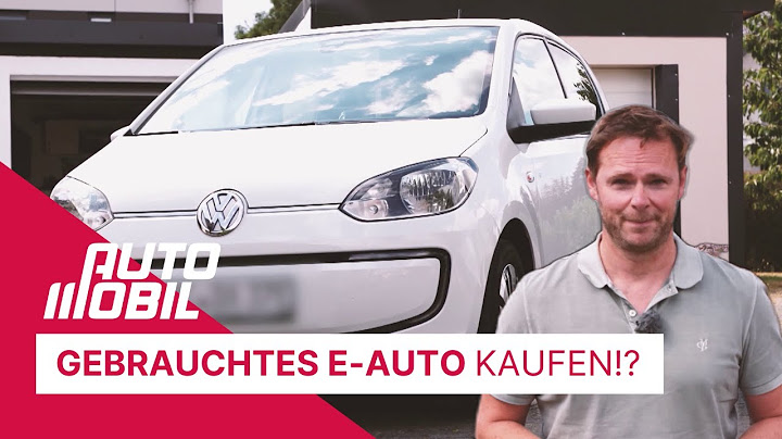 Buying a used electric car: Alex explains! | auto mobil