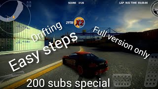 Real drift car racing | How to drift like a pro - "ONLY IN FULL VERSION" (200 subscribers special) screenshot 5