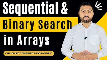 What is Sequential and Binary Search in Array Urdu/Hindi