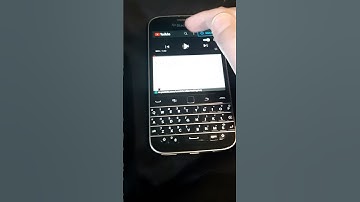 BlackBerry classic video