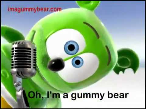 Gummy Bear Song Lyrics (1st, 2nd, 3rd Grade)