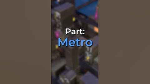 🌆 Tips for EVERY Gorilla Tag Map (Part: METRO) #gorillatag #shorts