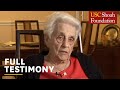 Holocaust Survivor Lotte Schmerzler | Last Chance Testimony Collection | USC Shoah Foundation