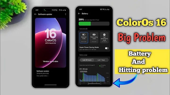 oppo Reno 14 ColorOs 16 Update  heating issue and battery drain problem 🥲📲 | ColorOs 16 problem