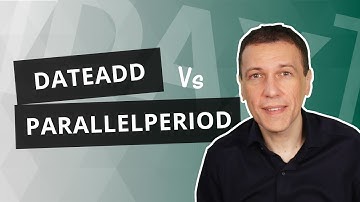 Differences between DATEADD and PARALLELPERIOD in DAX