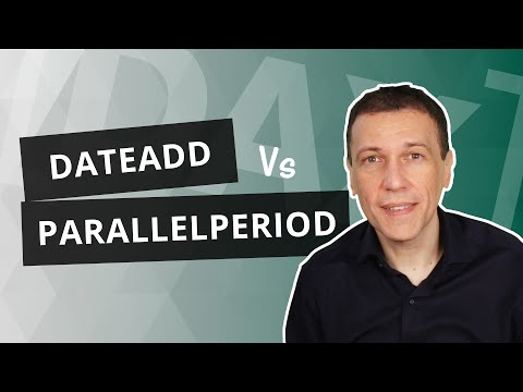 Differences between DATEADD and PARALLELPERIOD in DAX