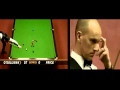 O'Sullivan's 147 vs. Ebdon's 12 (split screen)