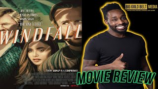 Windfall - Review (2022) | Jason Segel, Lily Collins | Netflix