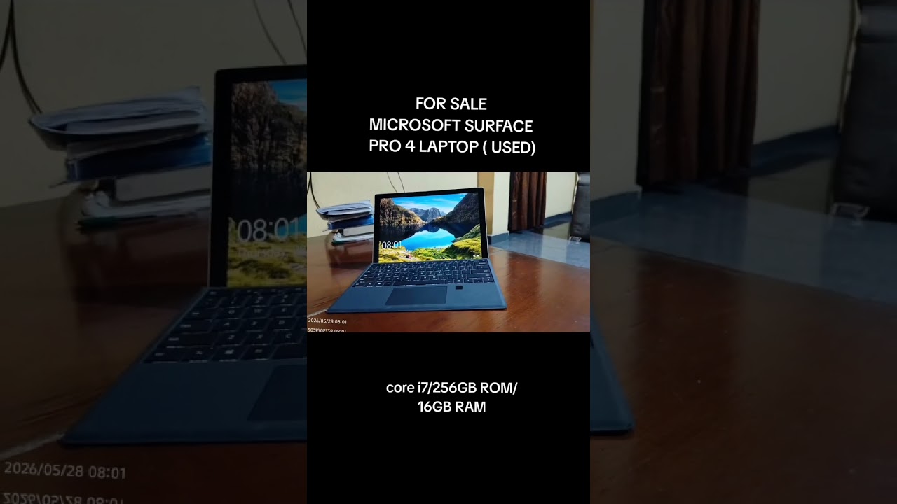 Laptop Microsoft Surface Pro 4 16GB Intel Core i7 SSD 256GB