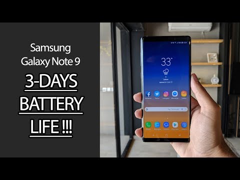 Samsung Galaxy Note 9: Improve Battery Life to 3 Days!!!