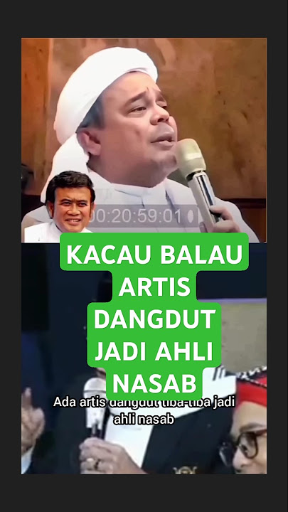 TANGGAPAN HABIB RIZIEQ UNTUK OMA IRAMA